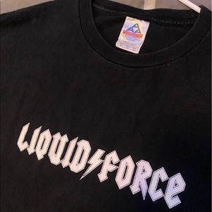 Vintage liquid Force tee